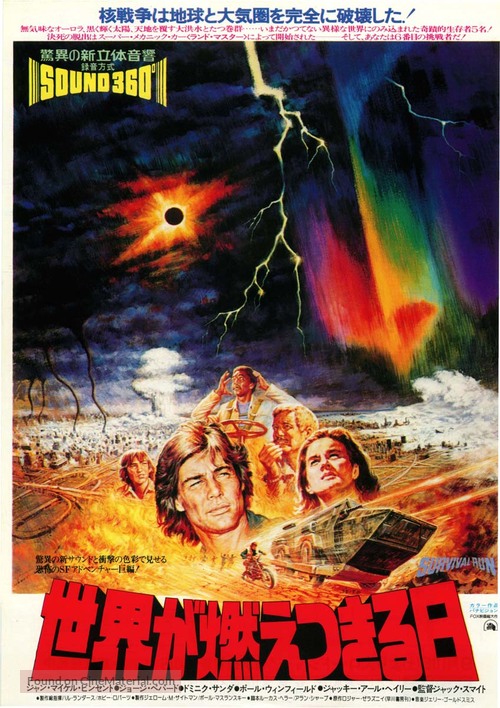 Damnation Alley - Japanese Movie Poster