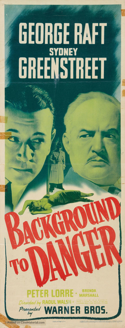 Background to Danger - Movie Poster