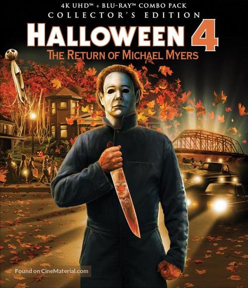 Halloween 4: The Return of Michael Myers - Blu-Ray movie cover