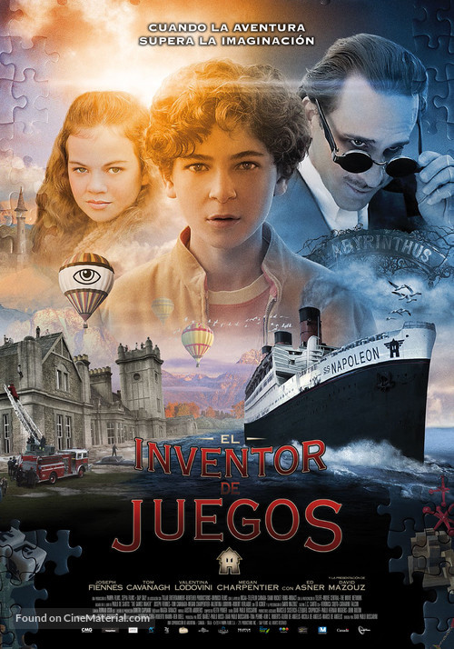 El Inventor de Juegos - Spanish Movie Poster