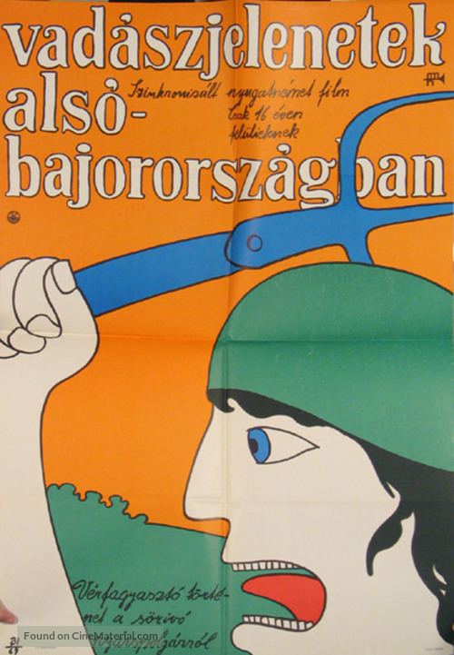 Jagdszenen aus Niederbayern - Hungarian Movie Poster