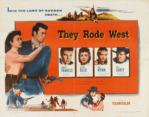 They Rode West - Movie Poster