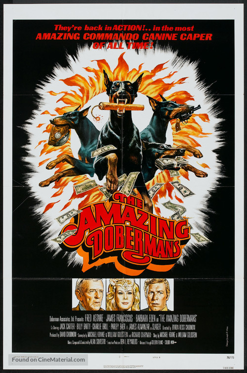 The Amazing Dobermans - Movie Poster