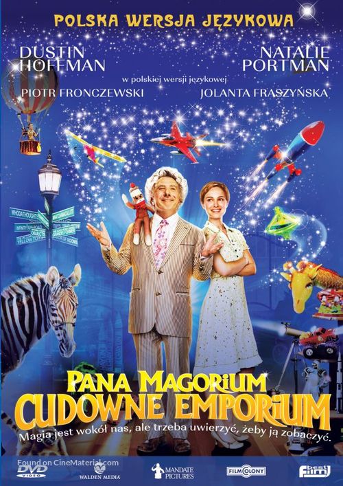 Mr. Magorium&#039;s Wonder Emporium - Polish DVD movie cover