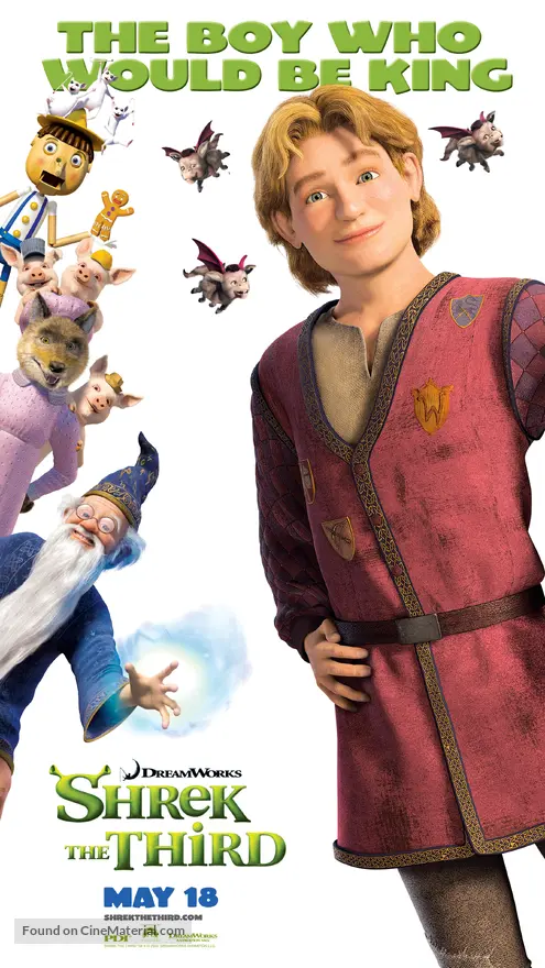 Shrek the Third (2007) movie poster