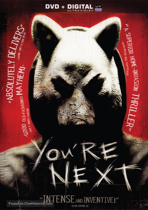 You&#039;re Next - DVD movie cover