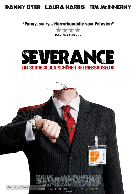 Severance - Swiss poster