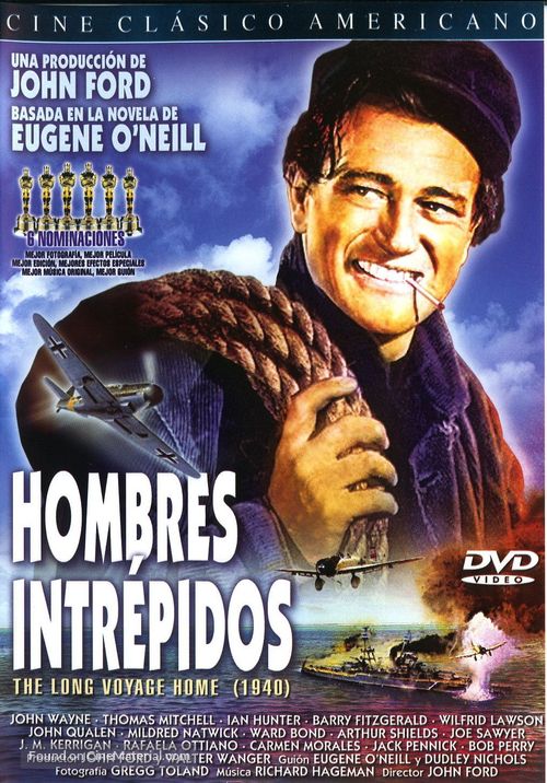 The Long Voyage Home - Spanish DVD movie cover