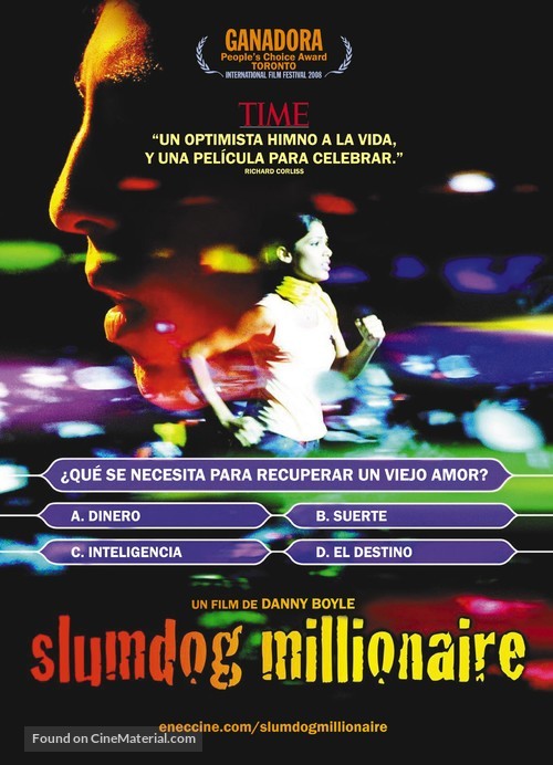 Slumdog Millionaire - Uruguayan Movie Poster