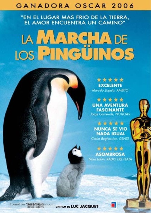 March Of The Penguins - Argentinian poster