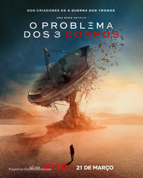 &quot;3 Body Problem&quot; - Portuguese Movie Poster