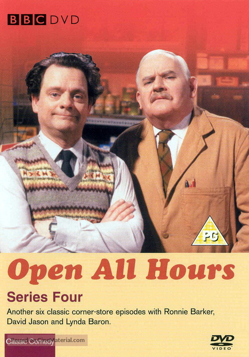 &quot;Open All Hours&quot; - British VHS movie cover