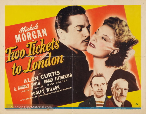 Two Tickets to London - Movie Poster