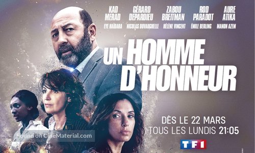&quot;Un homme d&#039;honneur&quot; - French Movie Poster