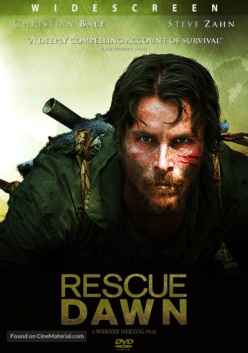 Rescue Dawn - British DVD movie cover