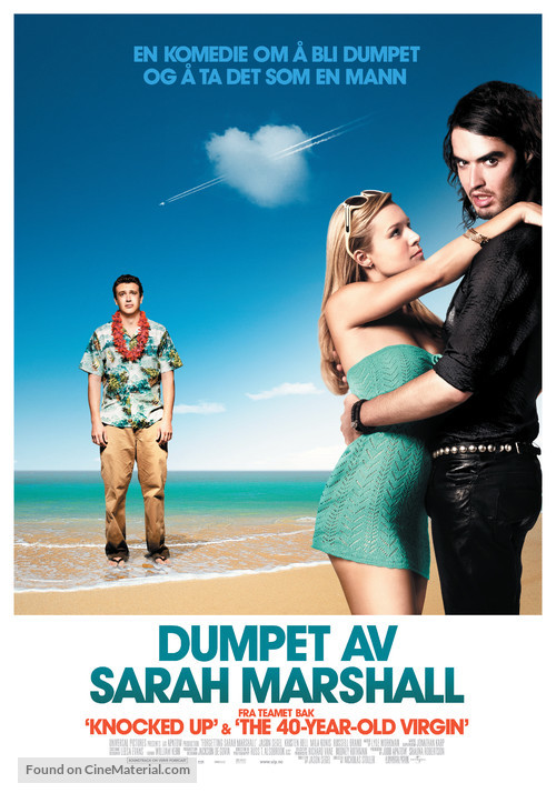 Forgetting Sarah Marshall - Norwegian Movie Poster