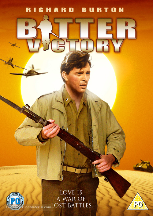 Bitter Victory - British DVD movie cover