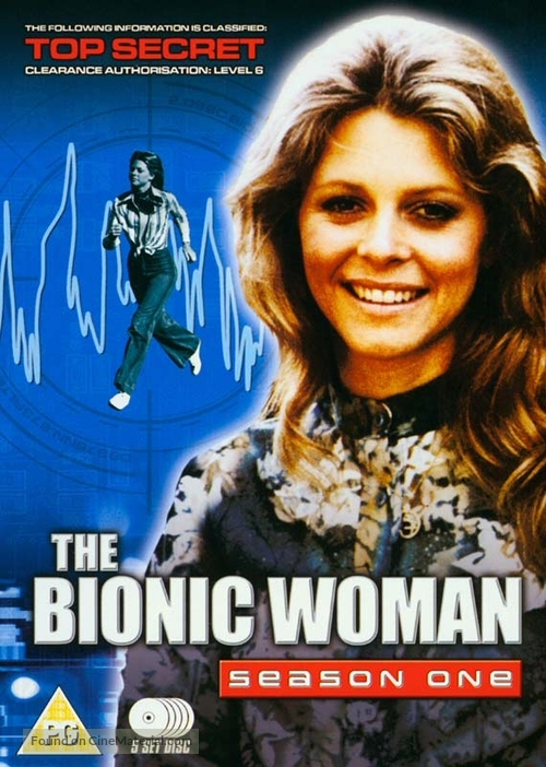 &quot;The Bionic Woman&quot; - British DVD movie cover