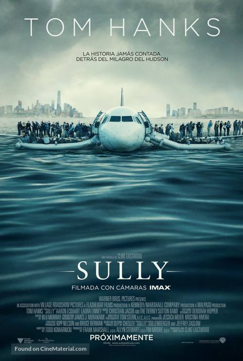 Sully - Spanish Movie Poster
