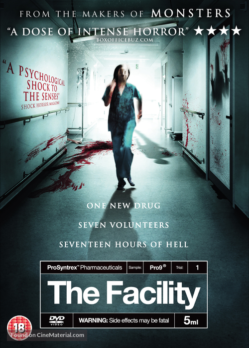 The Facility - British DVD movie cover