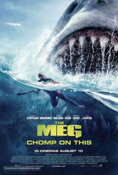 The Meg - British Movie Poster