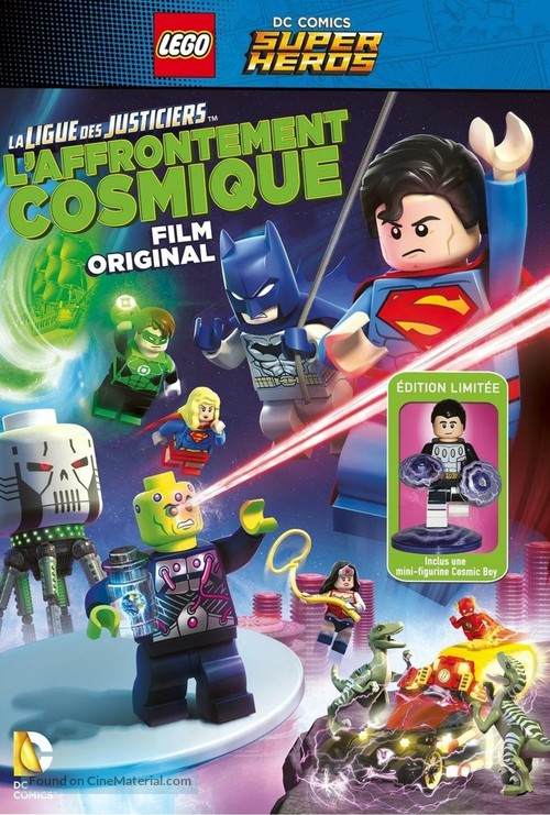 Lego DC Comics Super Heroes: Justice League - Cosmic Clash - French DVD movie cover