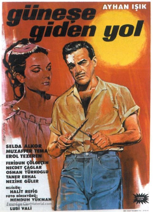 G&uuml;nese giden yol - Turkish Movie Poster