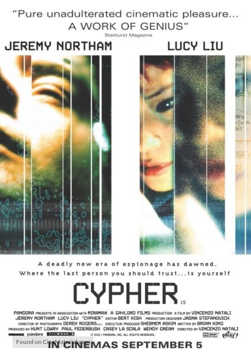 Cypher - Movie Poster