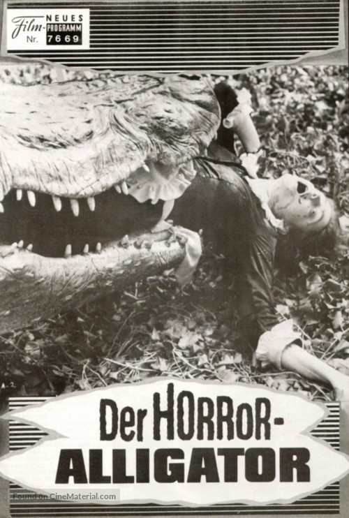 Alligator - Austrian poster