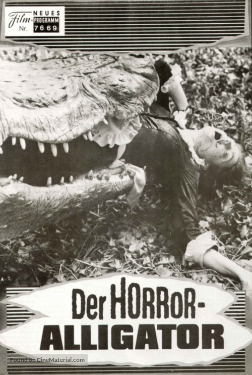 Alligator - Austrian poster