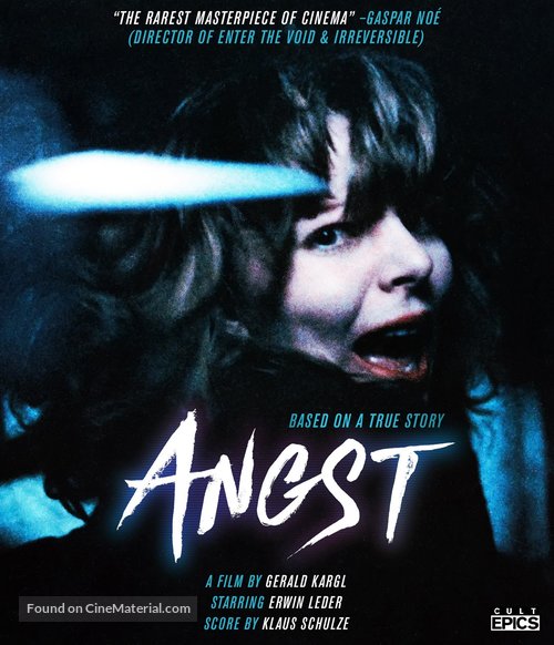 Angst - Blu-Ray movie cover