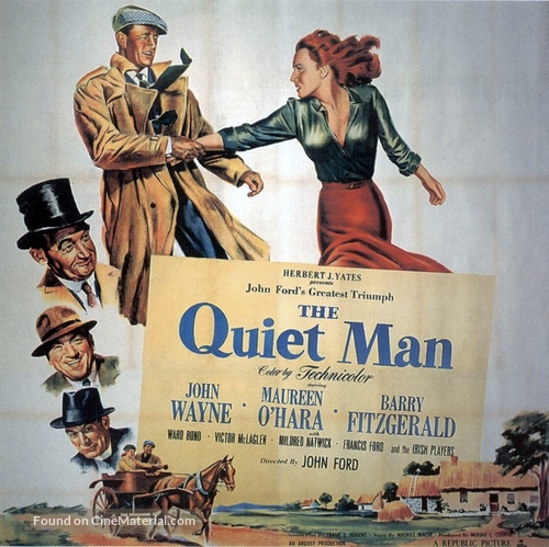 The Quiet Man - British Movie Poster