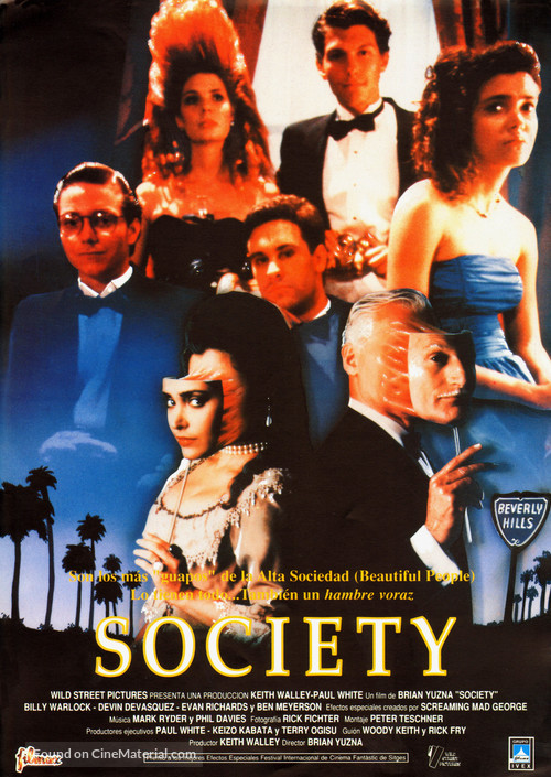 Society - Spanish Movie Poster
