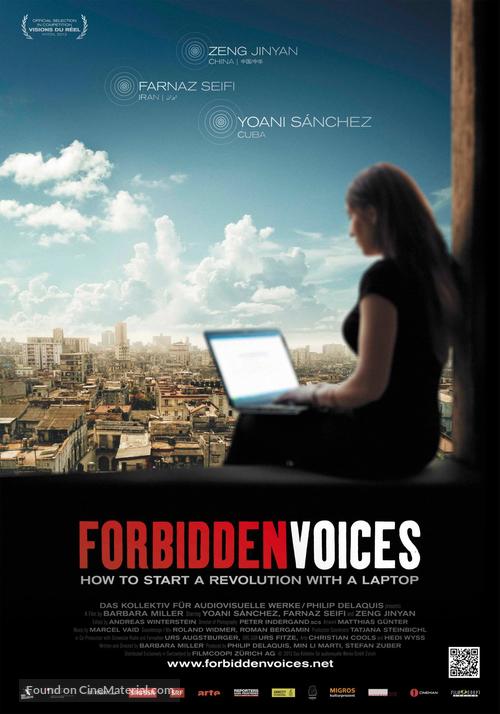 Forbidden Voices - Swiss Movie Poster