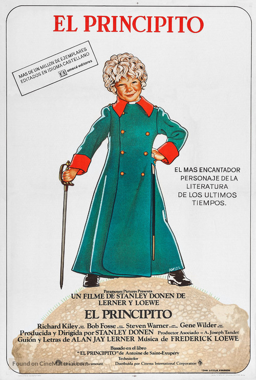The Little Prince - Argentinian Movie Poster