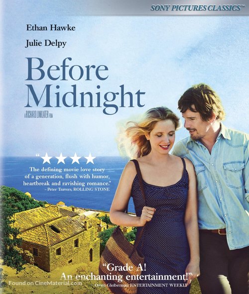 Before Midnight - Blu-Ray movie cover