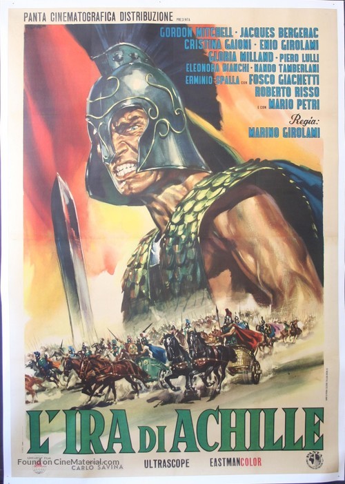 L&#039;ira di Achille - Italian Movie Poster
