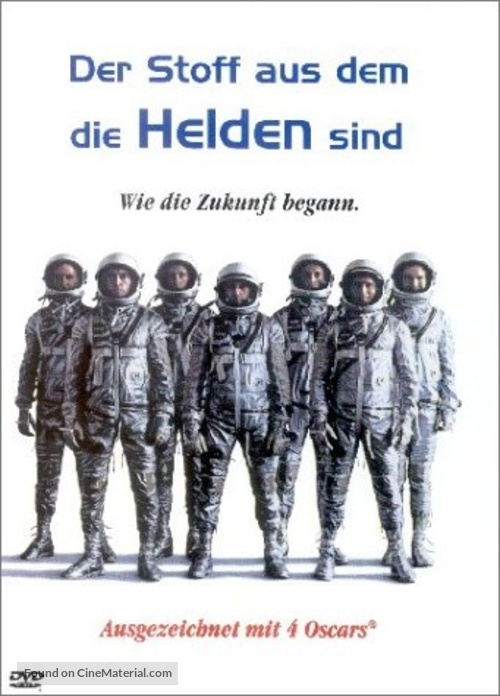 The Right Stuff - German Movie Cover