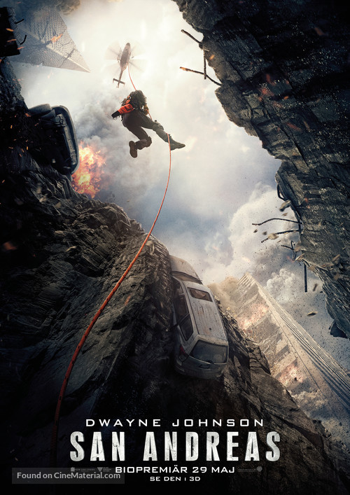 San Andreas - Swedish Movie Poster