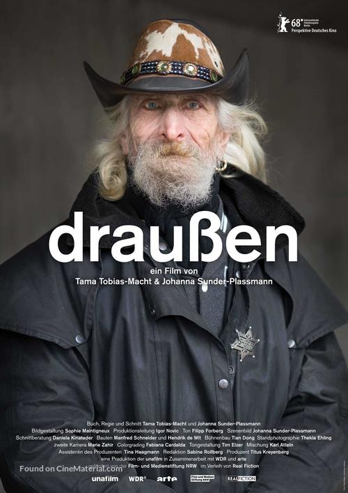 Drau&szlig;en - German Movie Poster