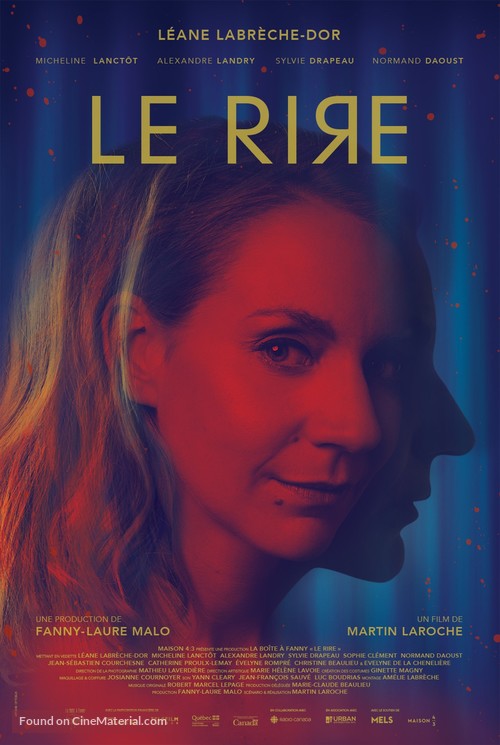 Le rire - Canadian Movie Poster