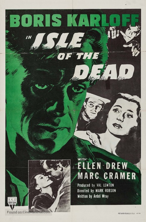 Isle of the Dead - Re-release movie poster