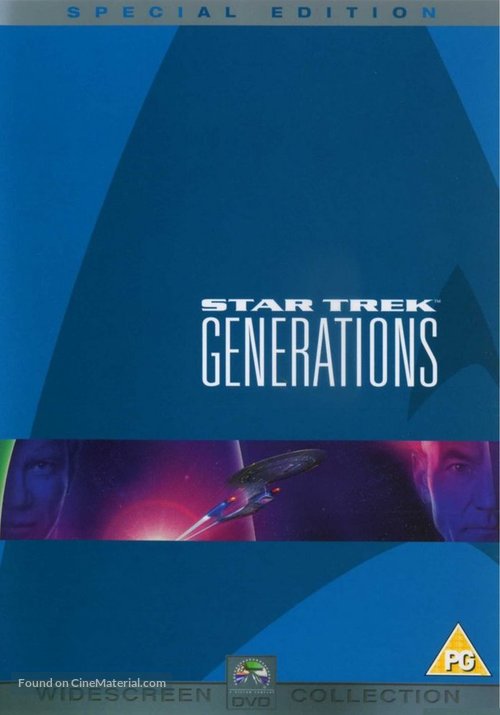 Star Trek: Generations - British Movie Cover