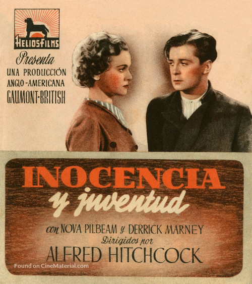 Young and Innocent - Spanish Movie Poster