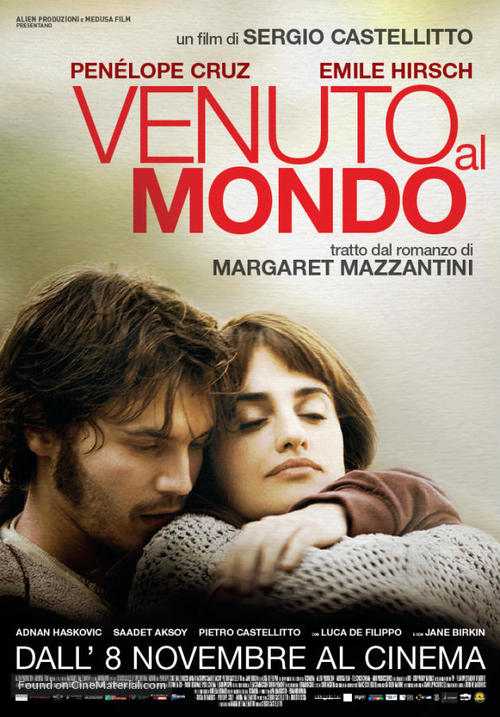 Venuto al mondo - Italian Movie Poster