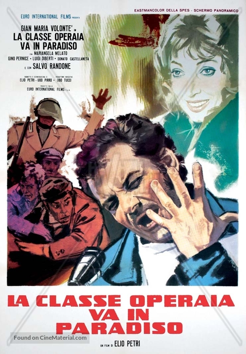 Classe operaia va in paradiso, La - Italian Movie Poster