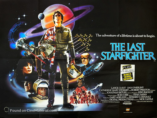 The Last Starfighter - British Movie Poster