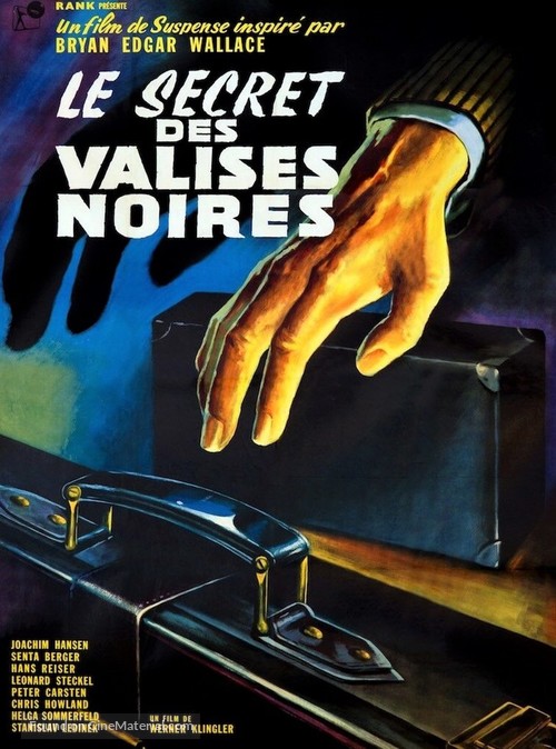 Het Geheim van de Zwarte Koffer - French Movie Poster