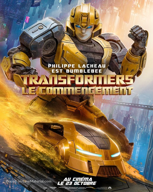 Transformers One - French Movie Poster