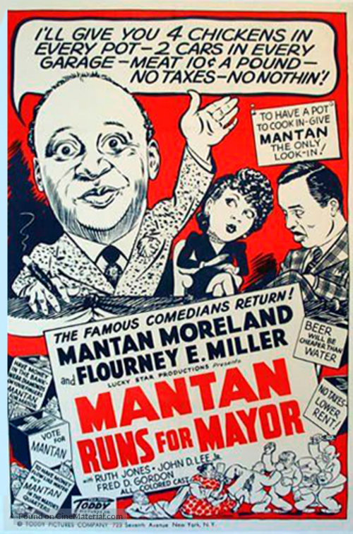 Mantan Runs for Mayor - Movie Poster